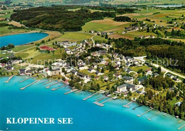 Klopeinersee Fliegeraufnahme