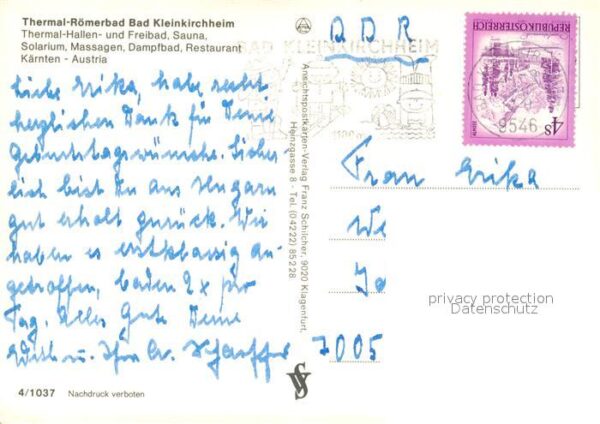 Kleinkirchheim Kaernten Bad Thermal Römerbad – Bild 2