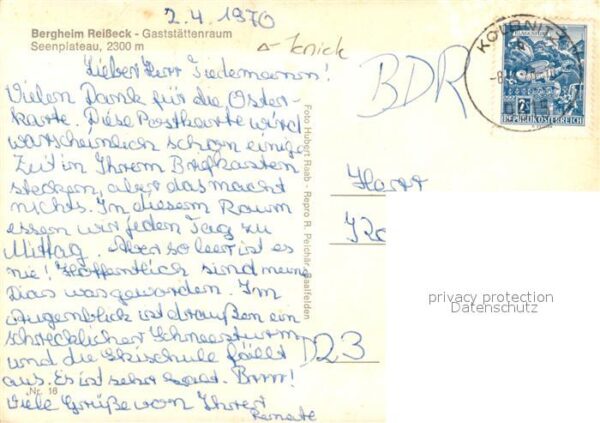 Reisseck Kaernten Bergheim Gaststättenraum – Bild 2