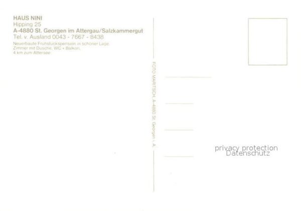 Georgen Attergau Sankt Haus Nini – Bild 2
