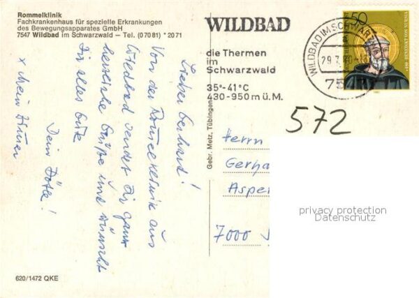 Wildbad Schwarzwald Rommelklinik – Bild 2
