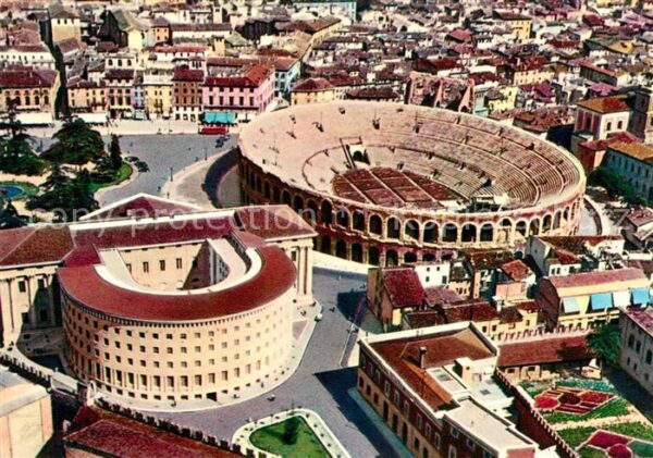 Verona Veneto Fliegeraufnahme Arena