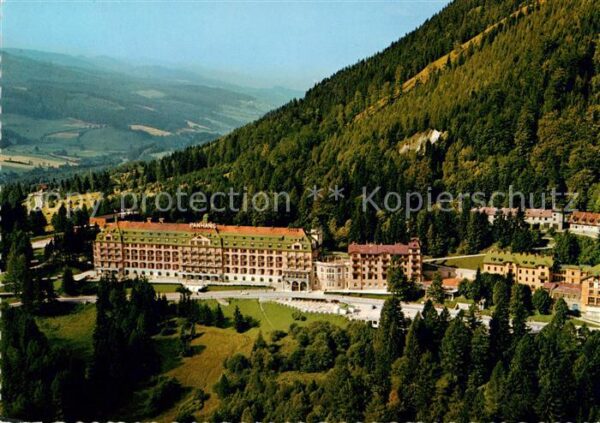 Semmering Niederoesterreich Fliegeraufnahme Kurkliniken