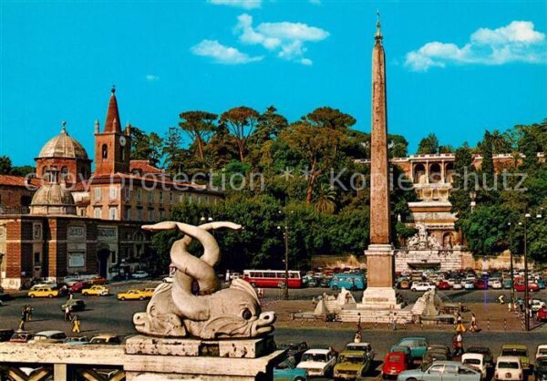 Roma Rom Piazza del Popolo