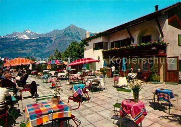 Merano Meran Caffe Restaurant Panorama