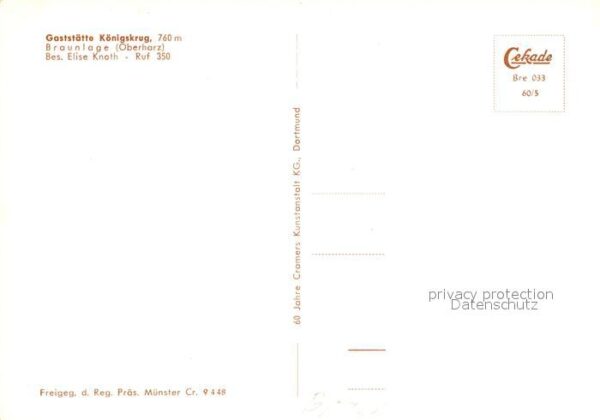Braunlage Gasthaus Königskrug Fliegeraufnahme – Bild 2