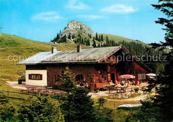 Lenggries Tölzer Hütte Brauneck