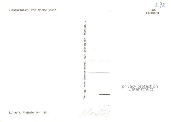 Banz Bad Staffelstein Schloss Fliegeraufnahme – Bild 2