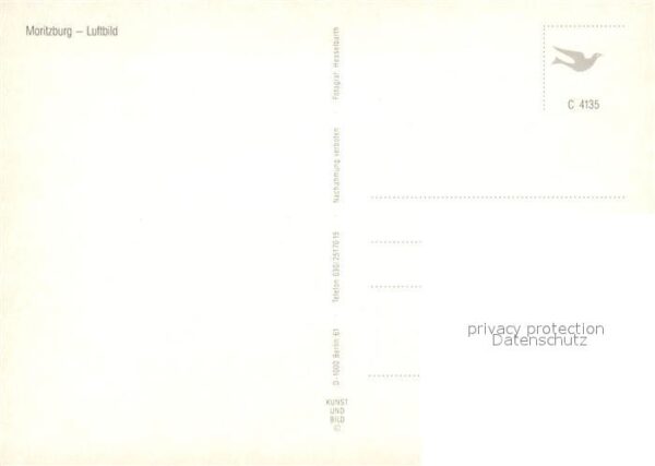 Moritzburg Sachsen Schloss Fliegeraufnahme – Bild 2