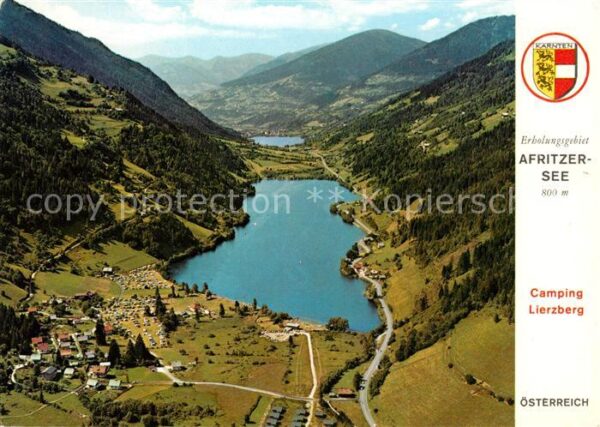 Afritz See Afritzersee Camping Lierzberg Fliegerau
