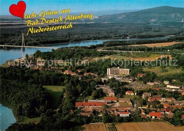 Bad Deutsch-Altenburg Fliegeraufnahme