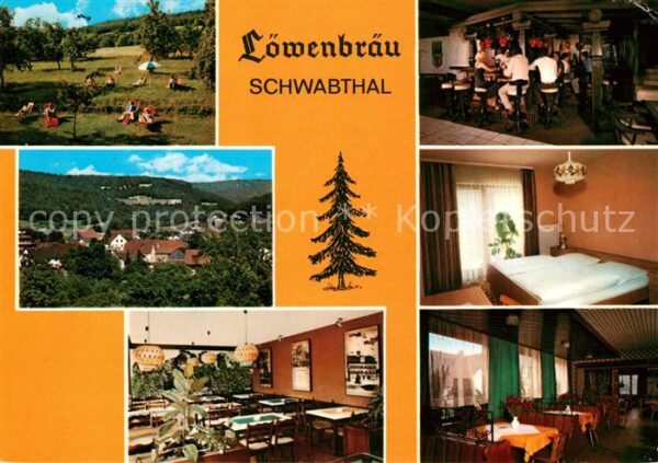 Schwabthal Gasthof-Pension Wolfgang Din kel Löwenb