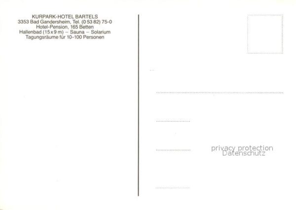 Bad Gandersheim Kurpark-Hotel Bartels – Bild 2