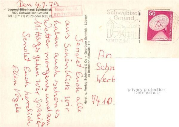 Schwaebisch Gmuend Jugend-Bibelhaus Schönblick – Bild 2