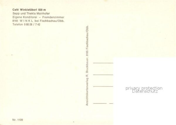 Winkl Fischbachau Cafe Winklstüberl – Bild 2