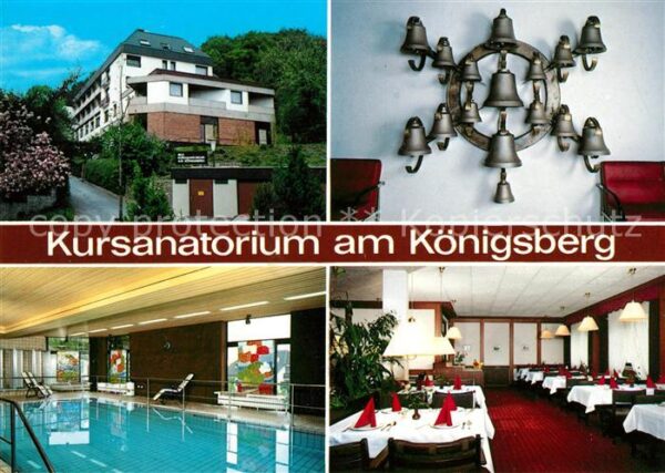 Bad Pyrmont Kursanatorium am Königsberg