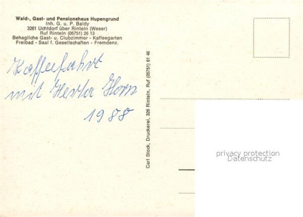 Uchtdorf Grafschaft Schaumburg Pensionshaus Hupengrund – Bild 2