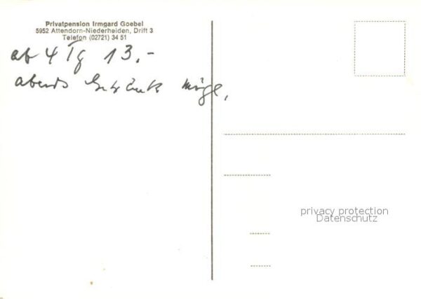 Niederhelden Privatpension Irmgard Goebel – Bild 2