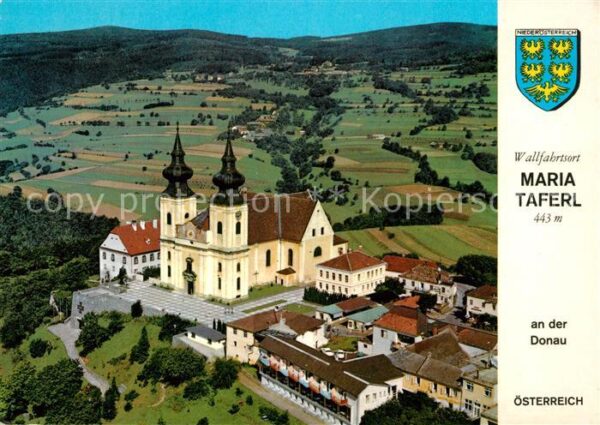 Maria Taferl Basilika Fliegeraufnahme