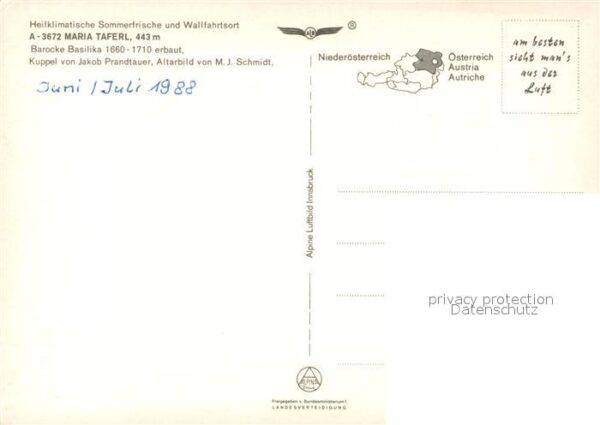 Maria Taferl Basilika Fliegeraufnahme – Bild 2