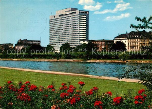 Frankfurt Main Mainufer Hotel Interkontinental