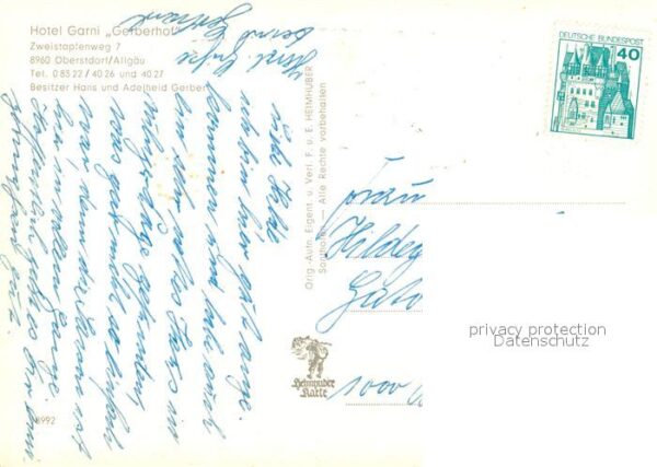 Oberstdorf Hotel Garni Gerberhof – Bild 2