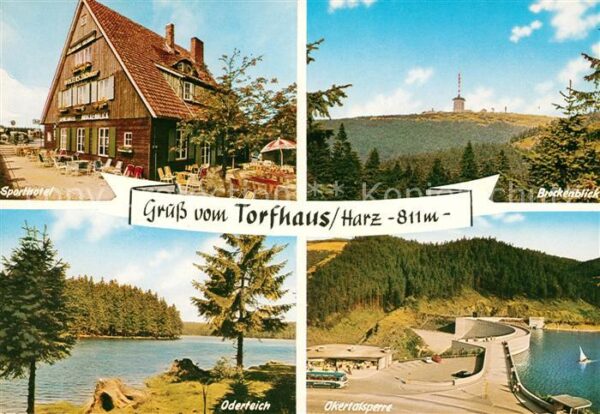 Torfhaus Harz Gaststätte Brockenstube Okertalsperre S