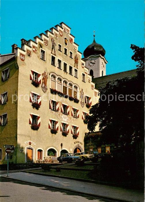 Kufstein Tirol Rathaus Stadtpfarrkirche