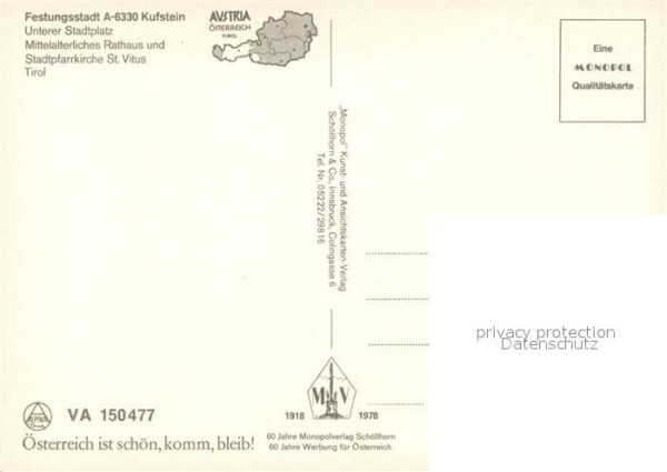 Kufstein Tirol Rathaus Stadtpfarrkirche – Bild 2