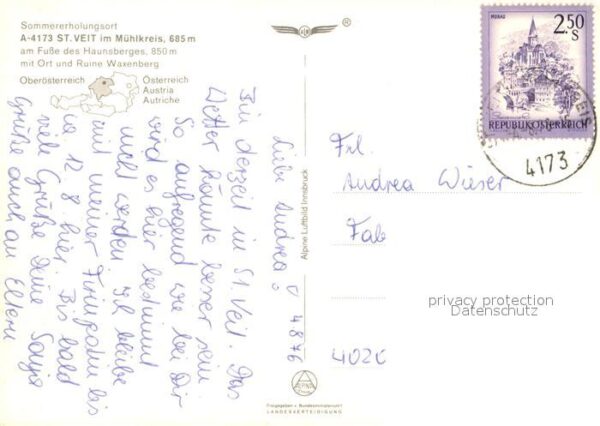St Veit Muehlviertel Fliegeraufnahme – Bild 2