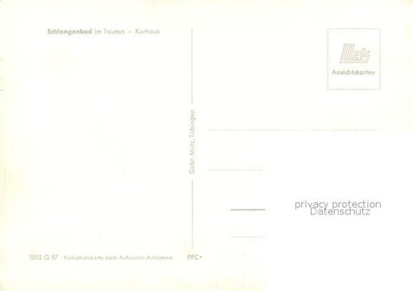 Schlangenbad Taunus Kurhaus – Bild 2