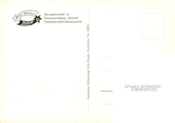 Sasbachwalden Wirtshaus Hohritt – Bild 2