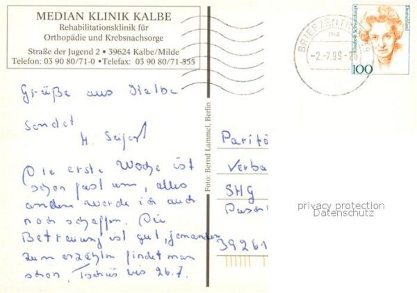 Kalbe Milde Median Klinik Kalbe – Bild 2