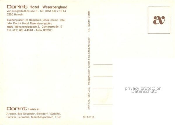 Hameln Weser Dorint Hotel Weserbergland – Bild 2
