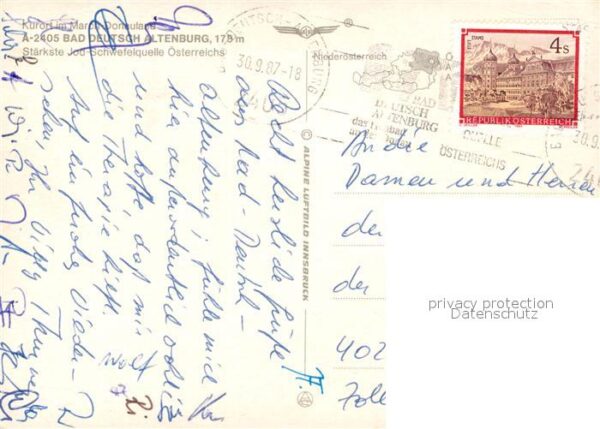 Bad Deutsch-Altenburg Fliegeraufnahme – Bild 2