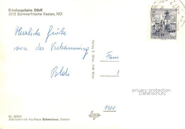Kasten Boeheimkirchen Erholungsheim Dörfl – Bild 2