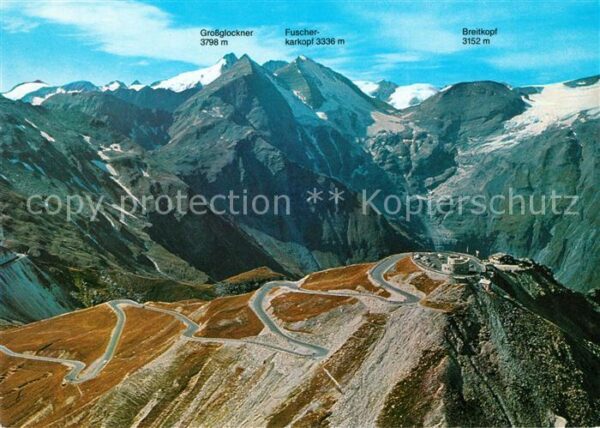 Grossglockner Hochalpenstrasse Parkplatz Edelweissspi