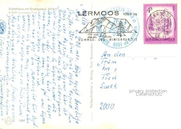 Lermoos Tirol Gipfelhaus Grubigstein – Bild 2