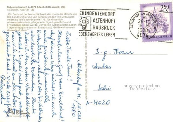 Altenhof Hausruck Behindertendorf – Bild 2