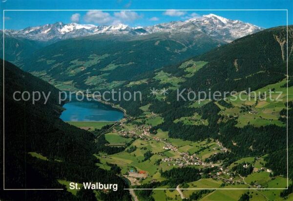 St Walburg Suedtirol Zoggler Stausee Ortlergruppe Hasenohr