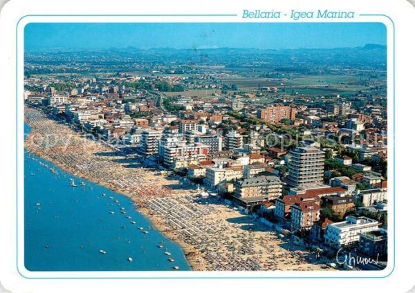 Bellaria Igea Marina Veduta Aerea Fliegeraufnahme
