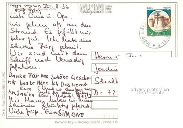 Chioggia Venetien Canale Vena – Bild 2