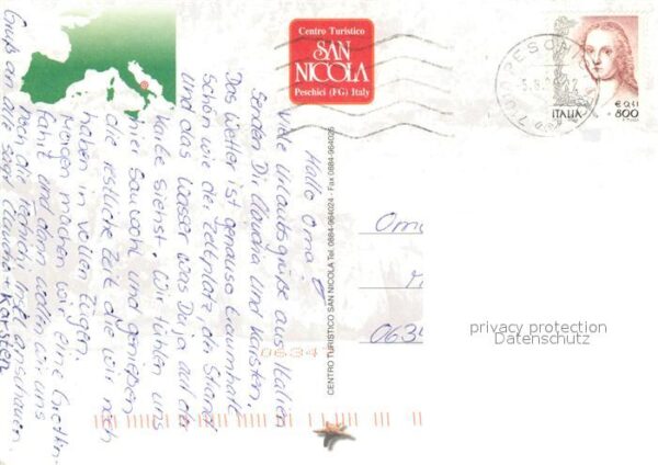 Peschici  Centro Turistico San Nicola Veduta Aere – Bild 2