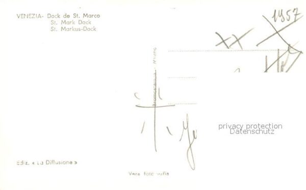 Venezia Venedig Dock St. Marco – Bild 2