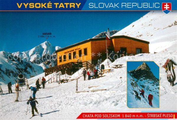 Strbske Pleso Chata pod Soliskom