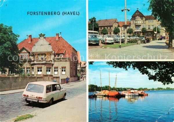 Fuerstenberg Havel Erst-Thälmann-Strasse Markt Schwedt-See