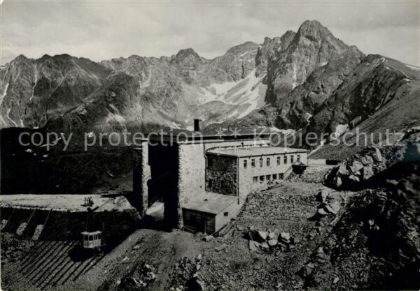 Tatry Vysoke Gebirge Stacja kolejki linowej Swinice