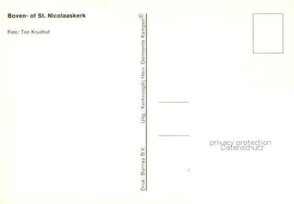 Kampen Niederlande Boven- St. Nicolaaskerk – Bild 2