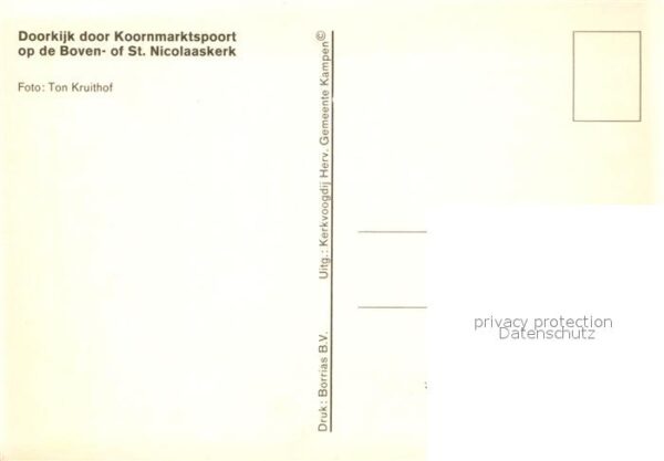 Kampen Niederlande Koornmarktspoort Boven- St. Nicolaasker – Bild 2