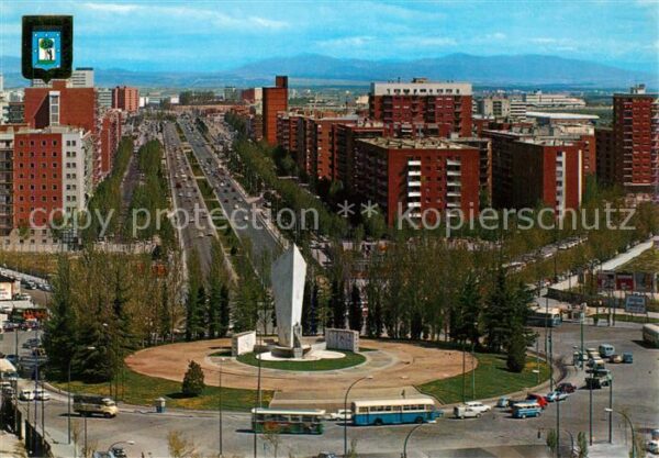 Madrid Spain Plaza Castilla